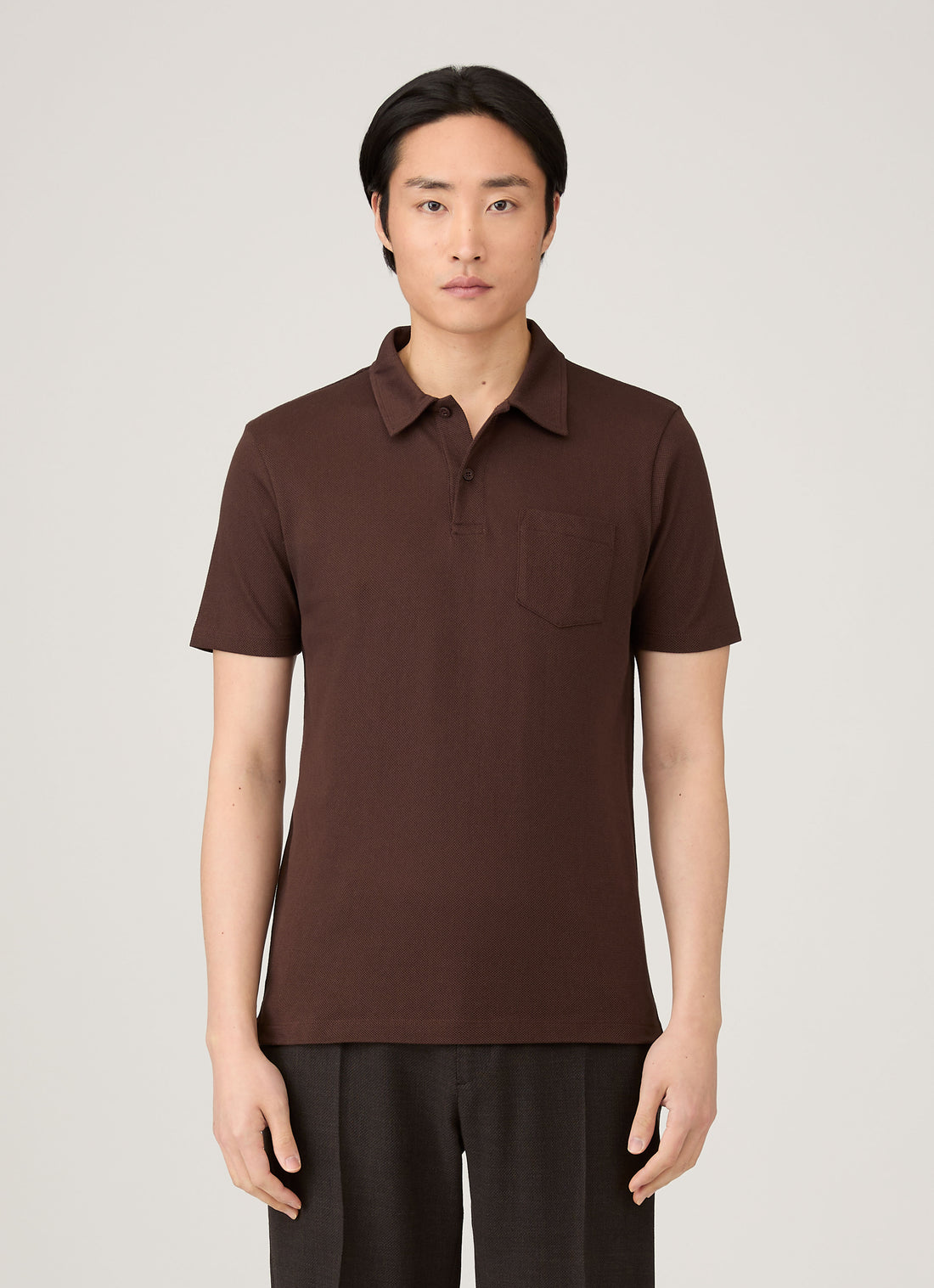 Men's Riviera Polo Shirt in Bakelite