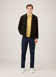 Men's Riviera Polo Shirt in Dusty Yellow