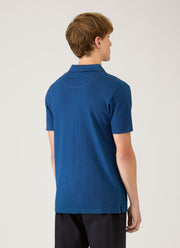 Men's Riviera Polo Shirt in Real Indigo