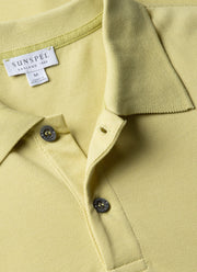 Men's Piqué Polo Shirt in Avocado