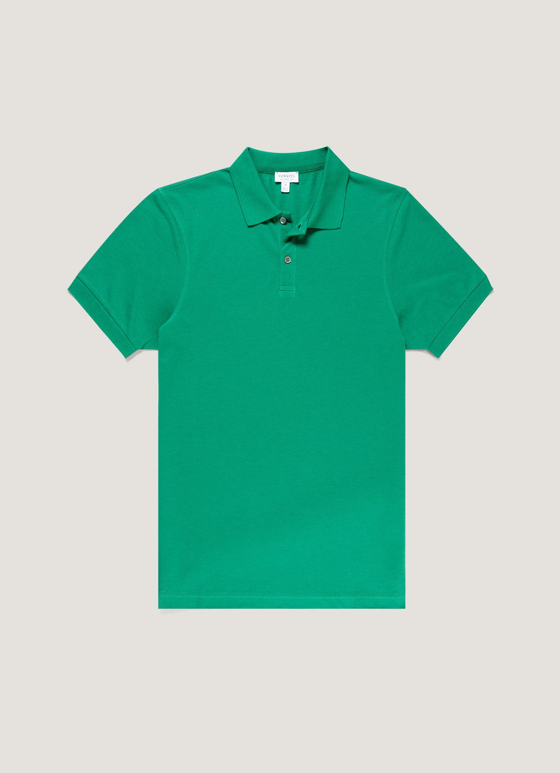 Men's Piqué Polo Shirt in Bright Green