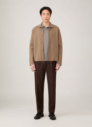 Men's Piqué Polo Shirt in Iron Grey