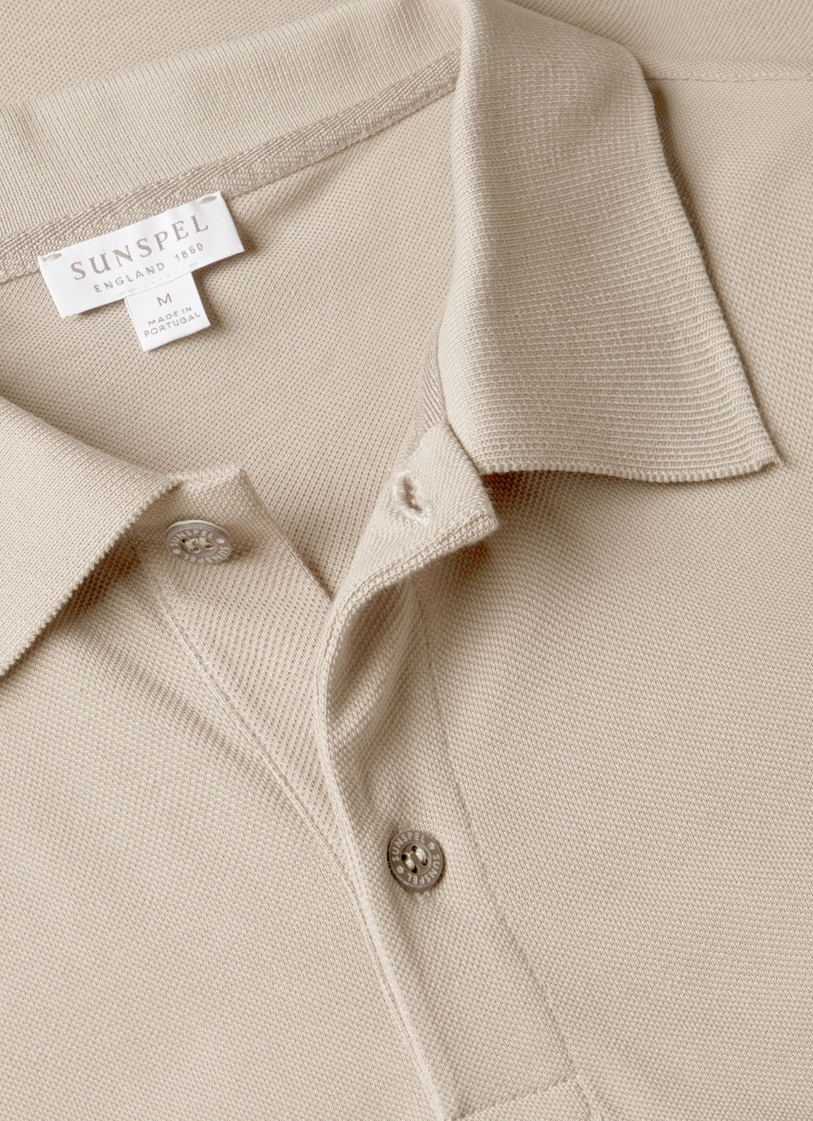 Men's Piqué Polo Shirt in Fog