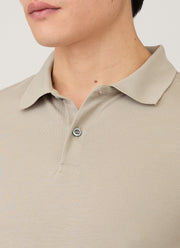 Men's Piqué Polo Shirt in Fog