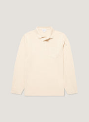 Men's Long Sleeve Riviera Polo Shirt in Undyed