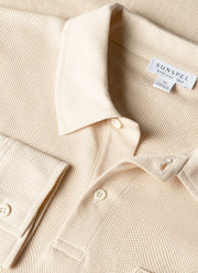 Men's Long Sleeve Riviera Polo Shirt in Undyed
