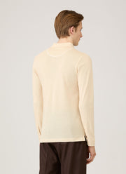 Men's Long Sleeve Riviera Polo Shirt in Undyed
