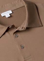 Men's Classic Jersey Polo Shirt in Bark