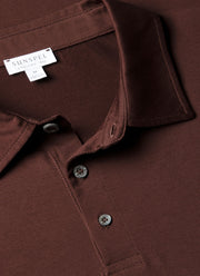 Men's Classic Jersey Polo Shirt in Bakelite