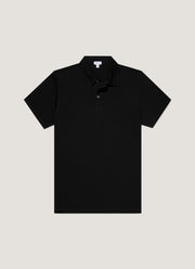 Men's Regular Fit Riviera Polo Shirt in Black