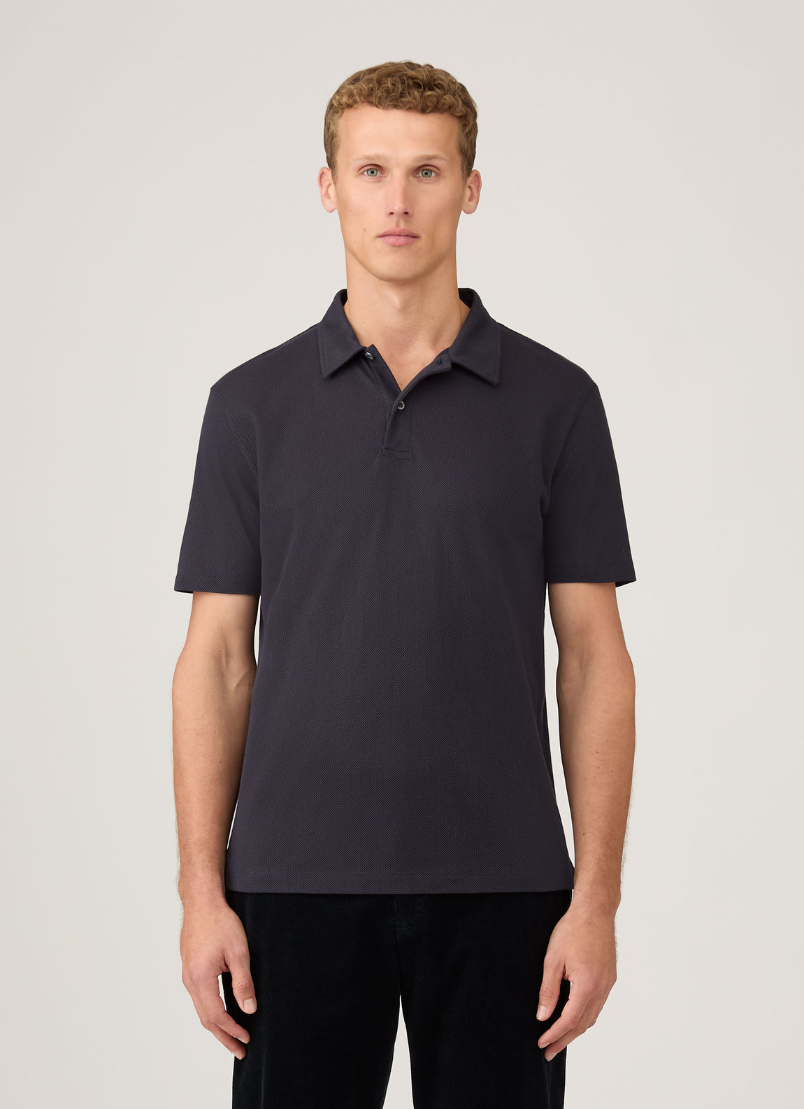Men's Regular Fit Riviera Polo Shirt in Navy