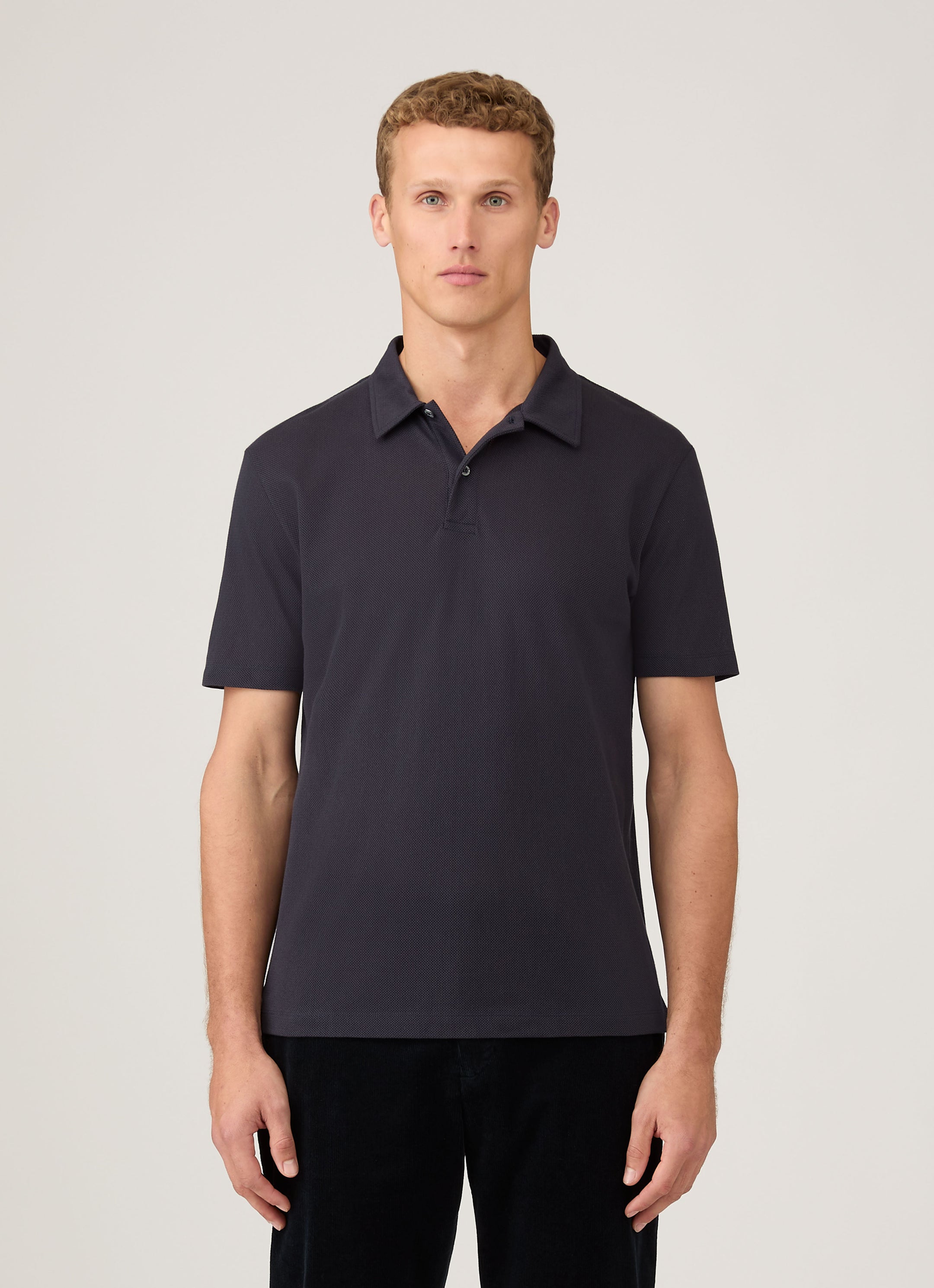 Men's Regular Fit Riviera Polo Shirt in Navy