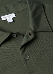 Men's Regular Fit Riviera Polo Shirt in Dark Green