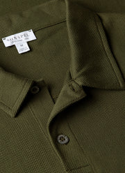 Men's Regular Fit Riviera Polo Shirt in Deep Olive