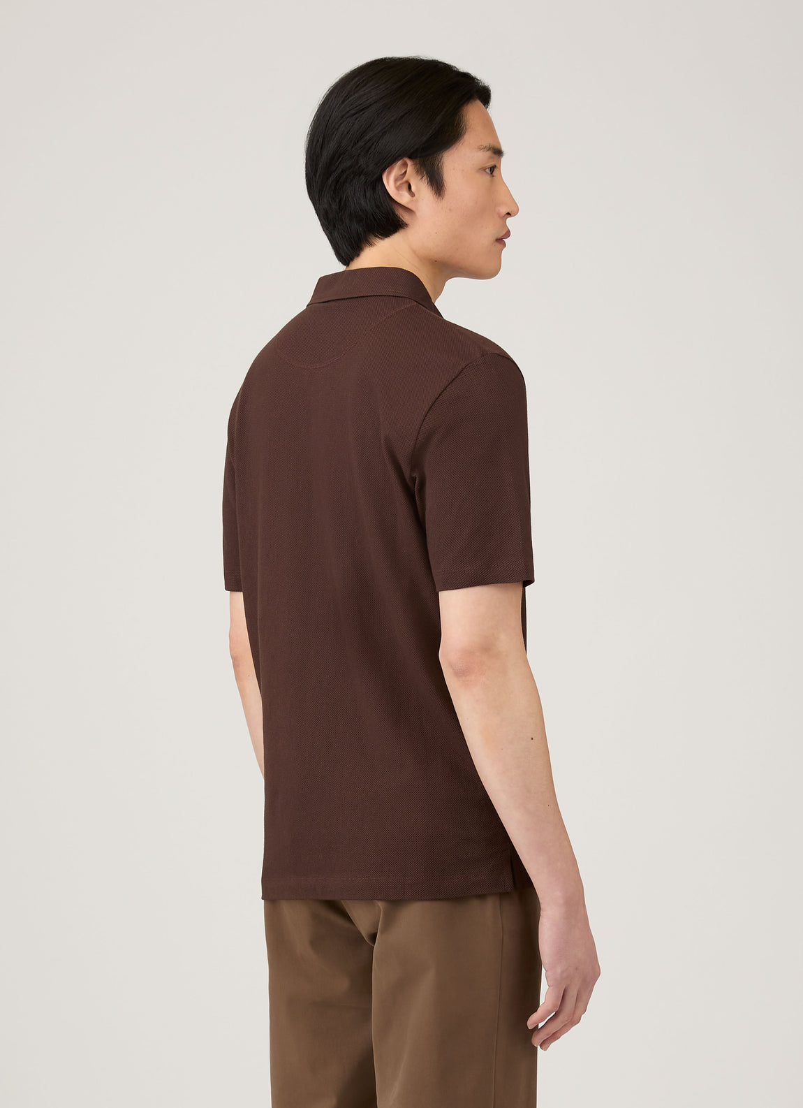 Men's Regular Fit Riviera Polo Shirt in Bakelite