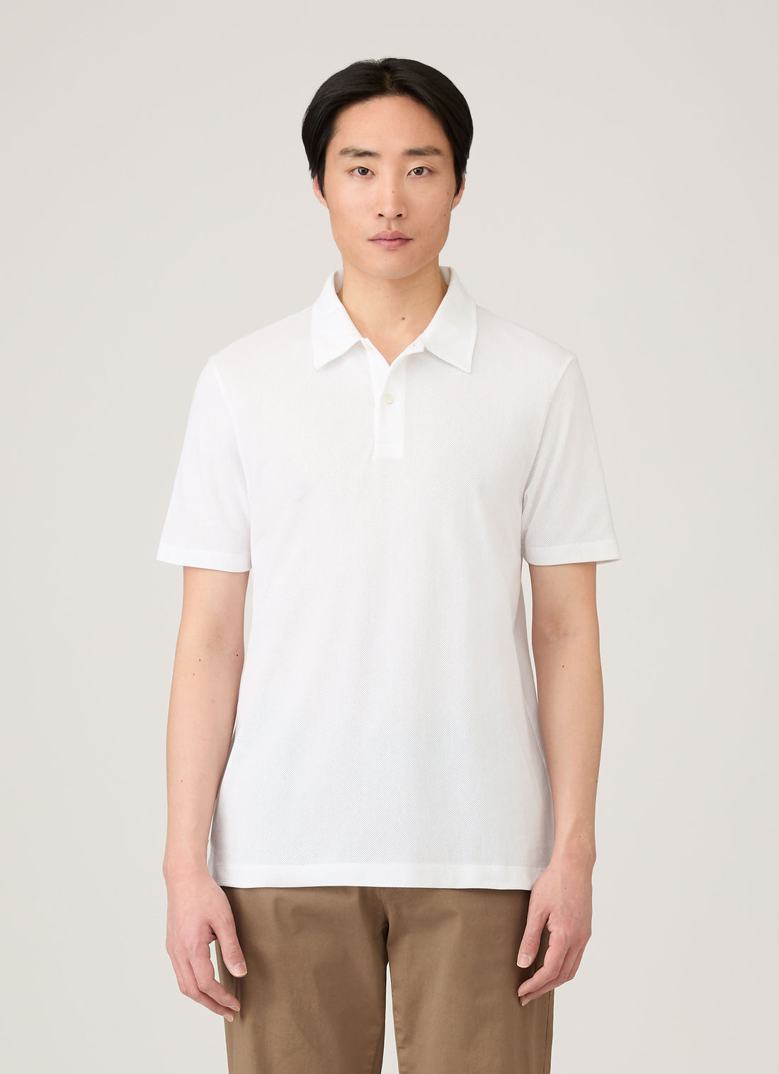 Men's Regular Fit Riviera Polo Shirt in White