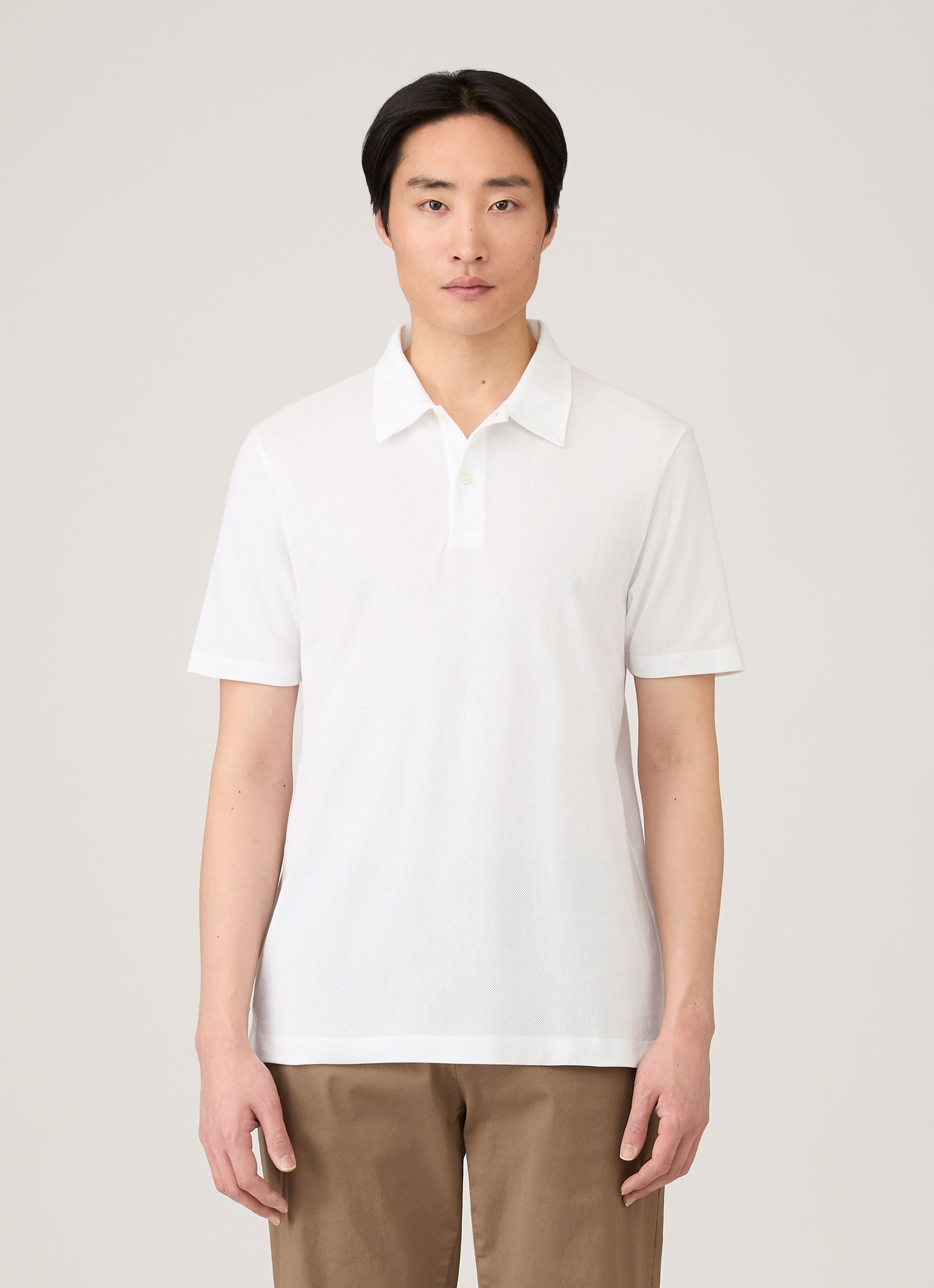 Men's Regular Fit Riviera Polo Shirt in White