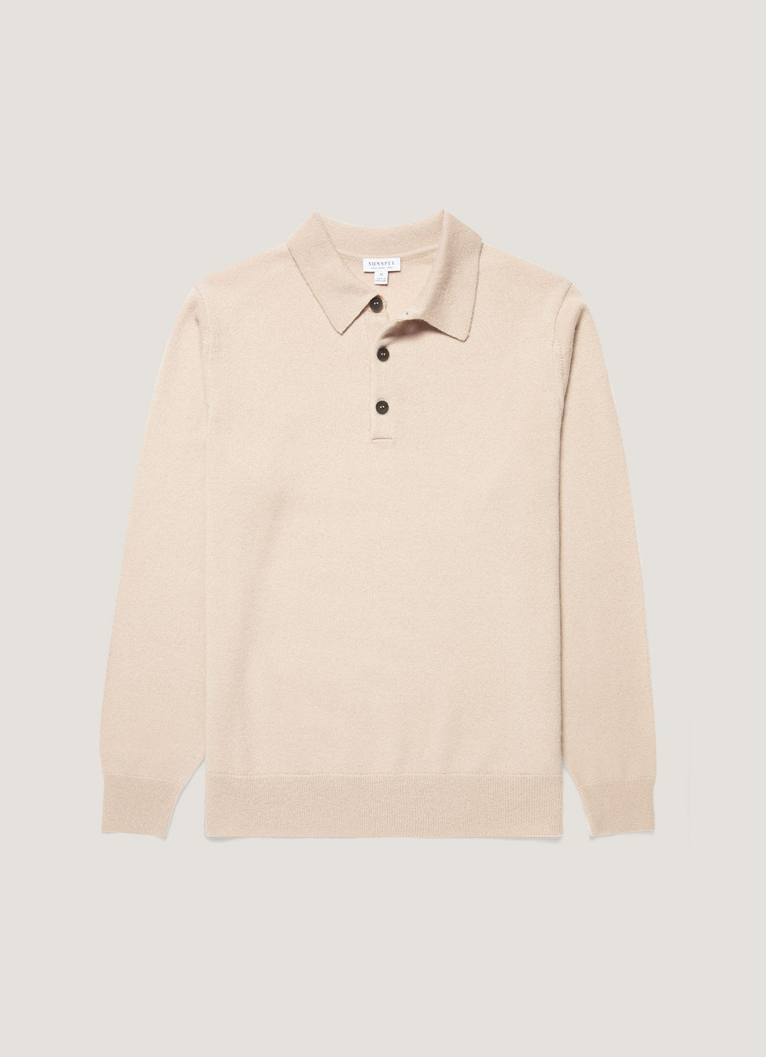 Cashmere Knitted Polo Shirt