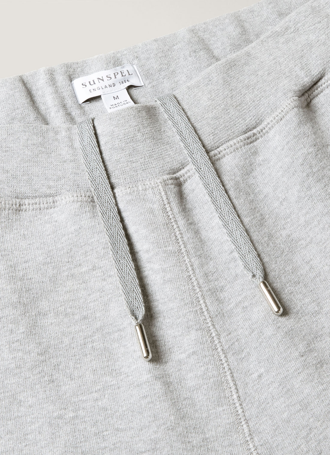 Men's Loopback Shorts in Grey Melange