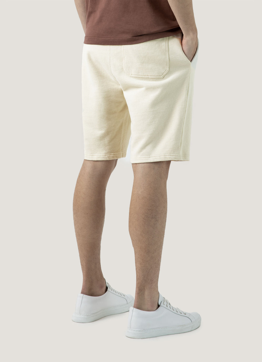 Men's Undyed Loopback Shorts in Undyed