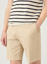 Men's Chino Shorts in Light Stone