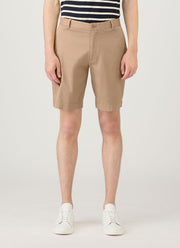 Men's Chino Shorts in Dark Stone