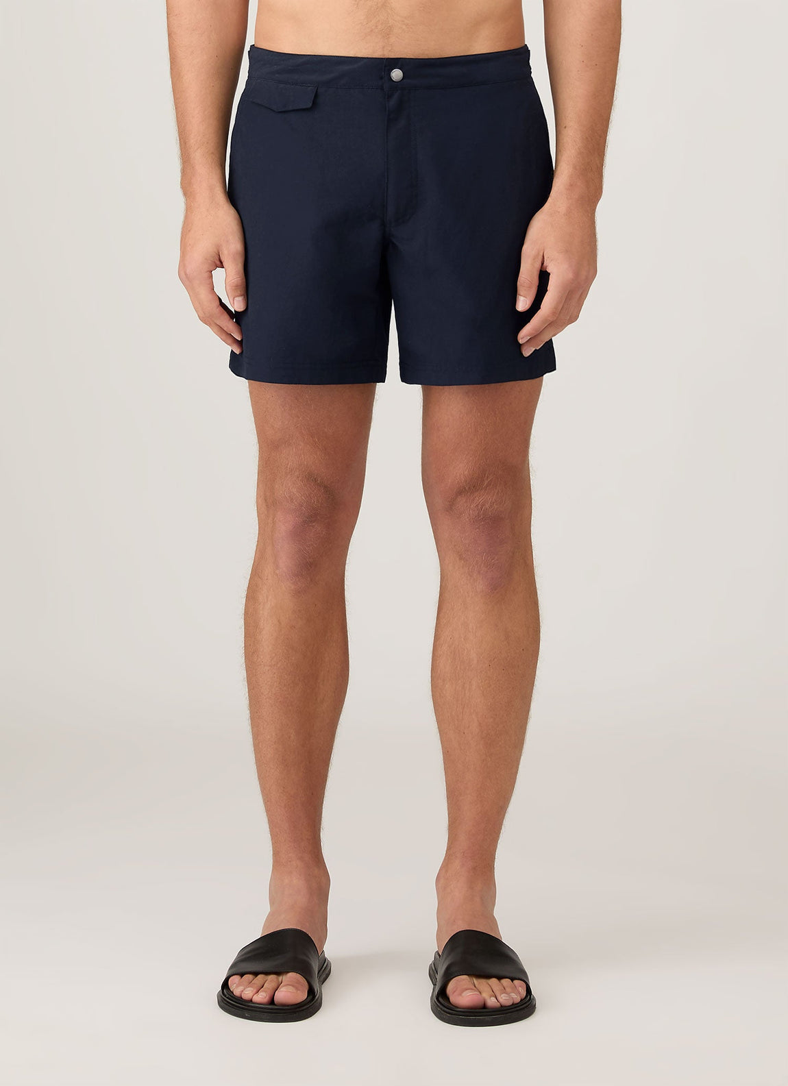 Men's Tailored Swim Short in Navy