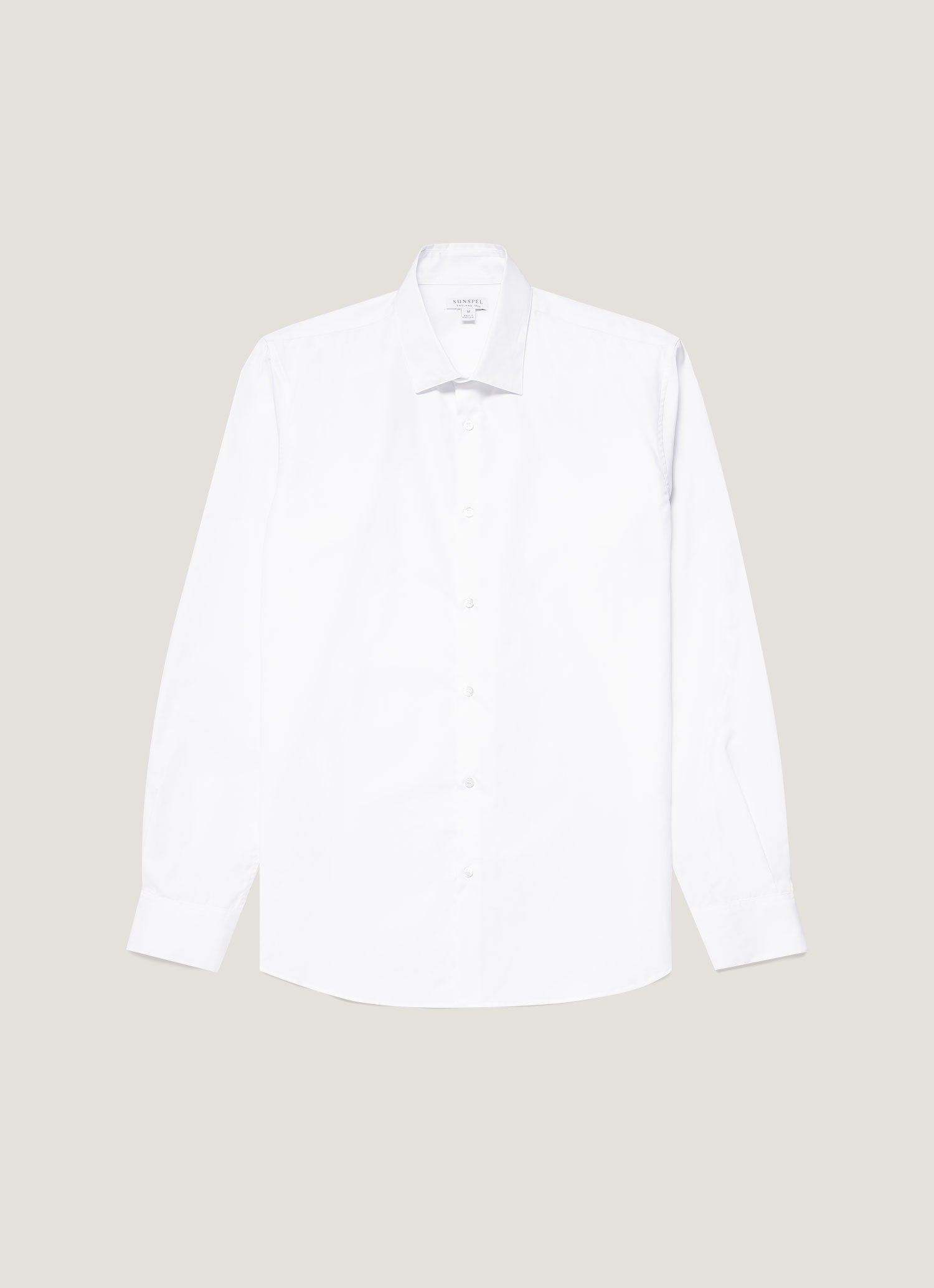 Men's Sea Island Cotton Shirt in White