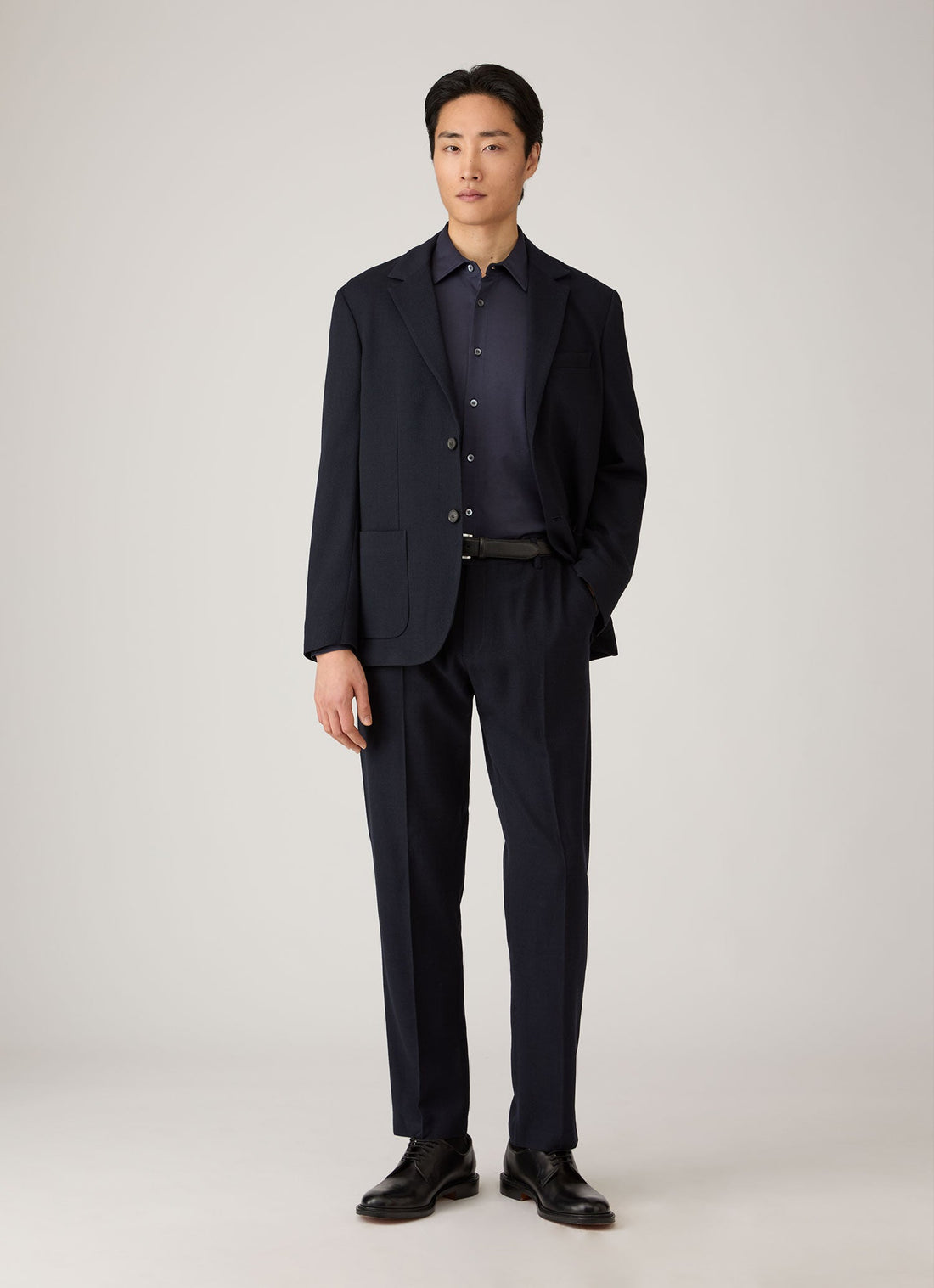 Men's Classic Jersey Shirt in Navy