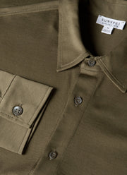 Men's Classic Jersey Shirt in Khaki