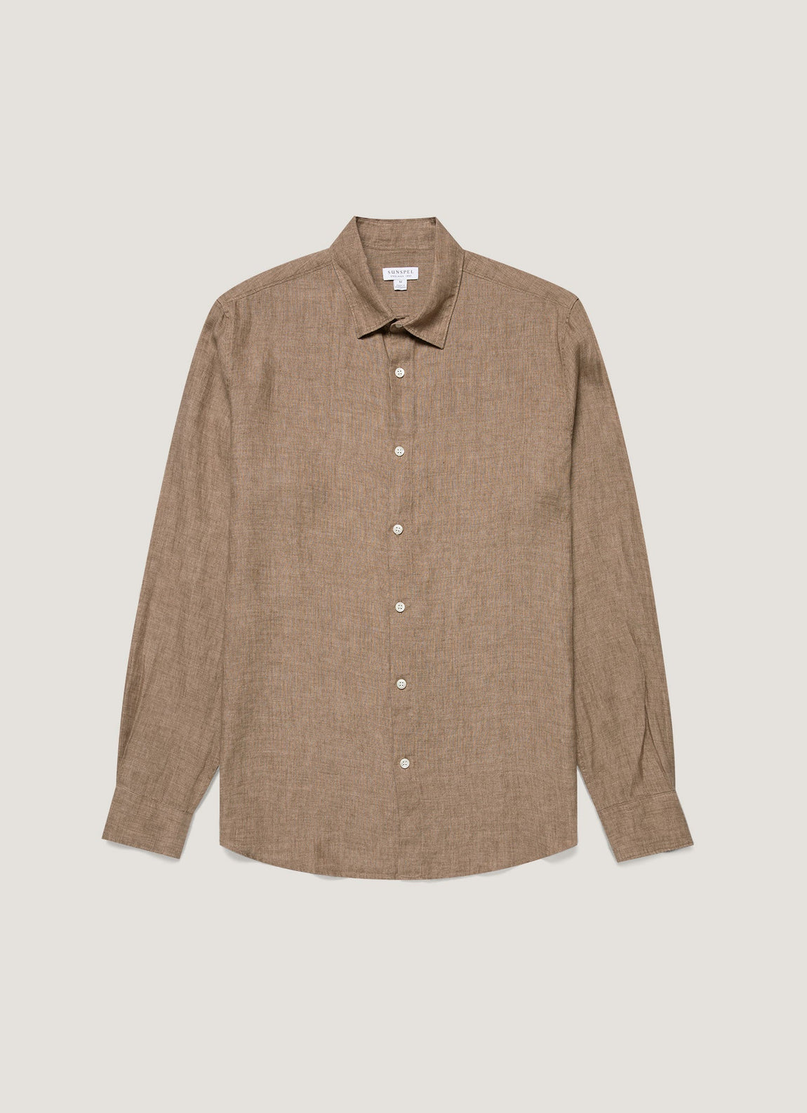 Men's Linen Shirt in Dune