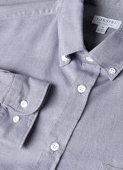 Men's Button Down Oxford Shirt in Dark Blue