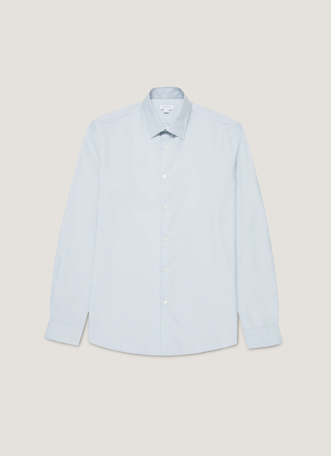 Men's Cotton Cashmere Shirt in Light Blue