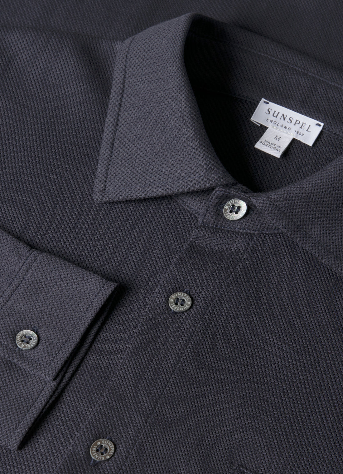 Men's Long Sleeve Riviera Shirt in Navy