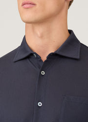 Men's Long Sleeve Riviera Shirt in Navy