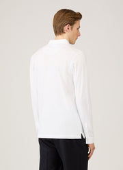 Men's Long Sleeve Riviera Shirt in White