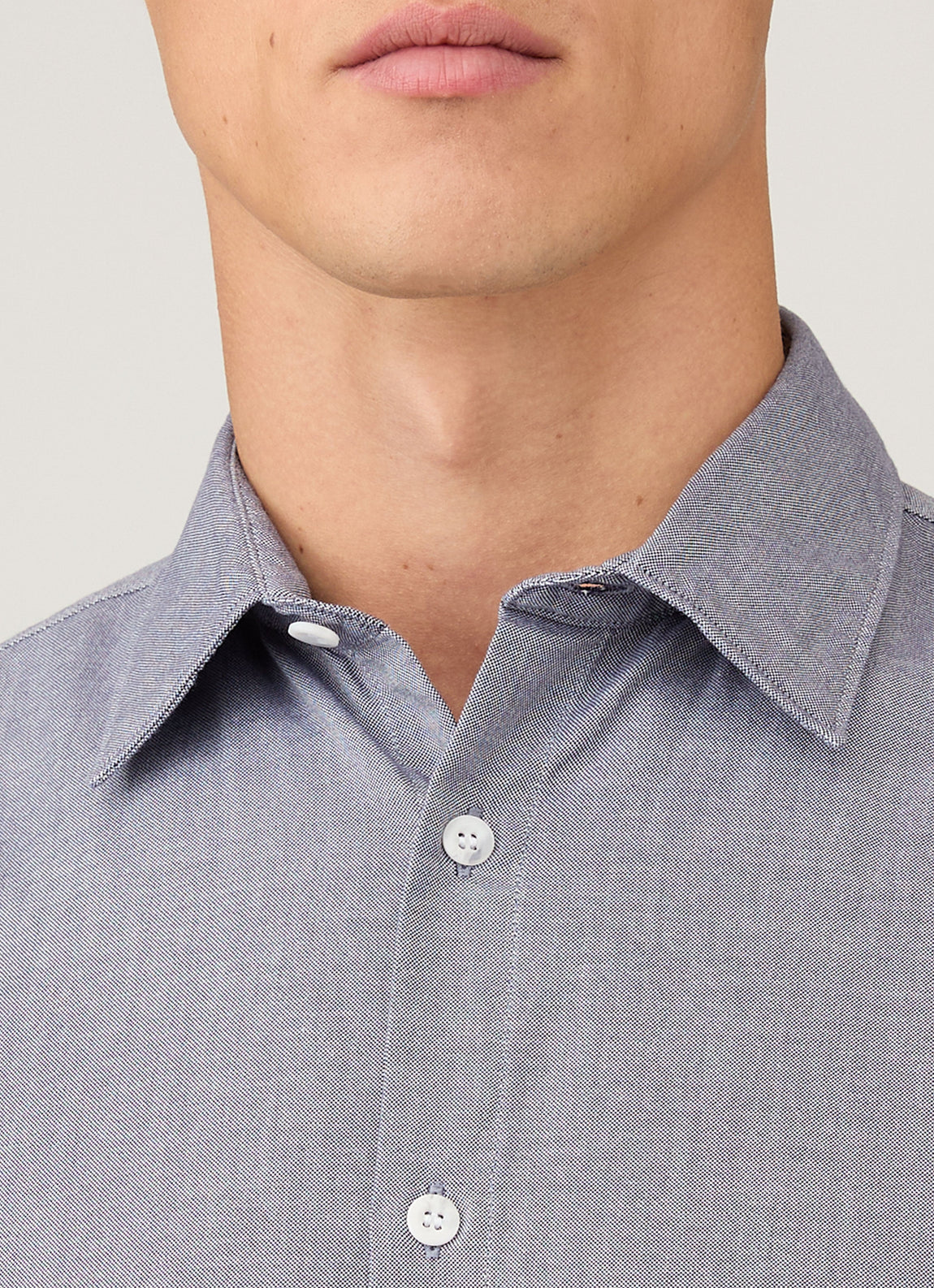 Men's Oxford Shirt in Dark Blue