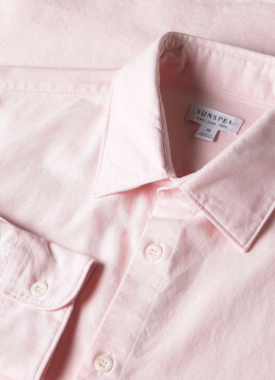 Men's Oxford Shirt in Light Pink