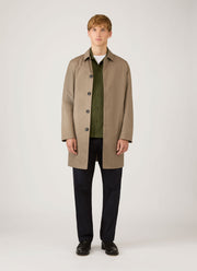 Men's Riviera Camp Collar Shirt in Deep Olive
