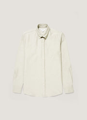 Men's Button Down Oxford Shirt in Light Khaki