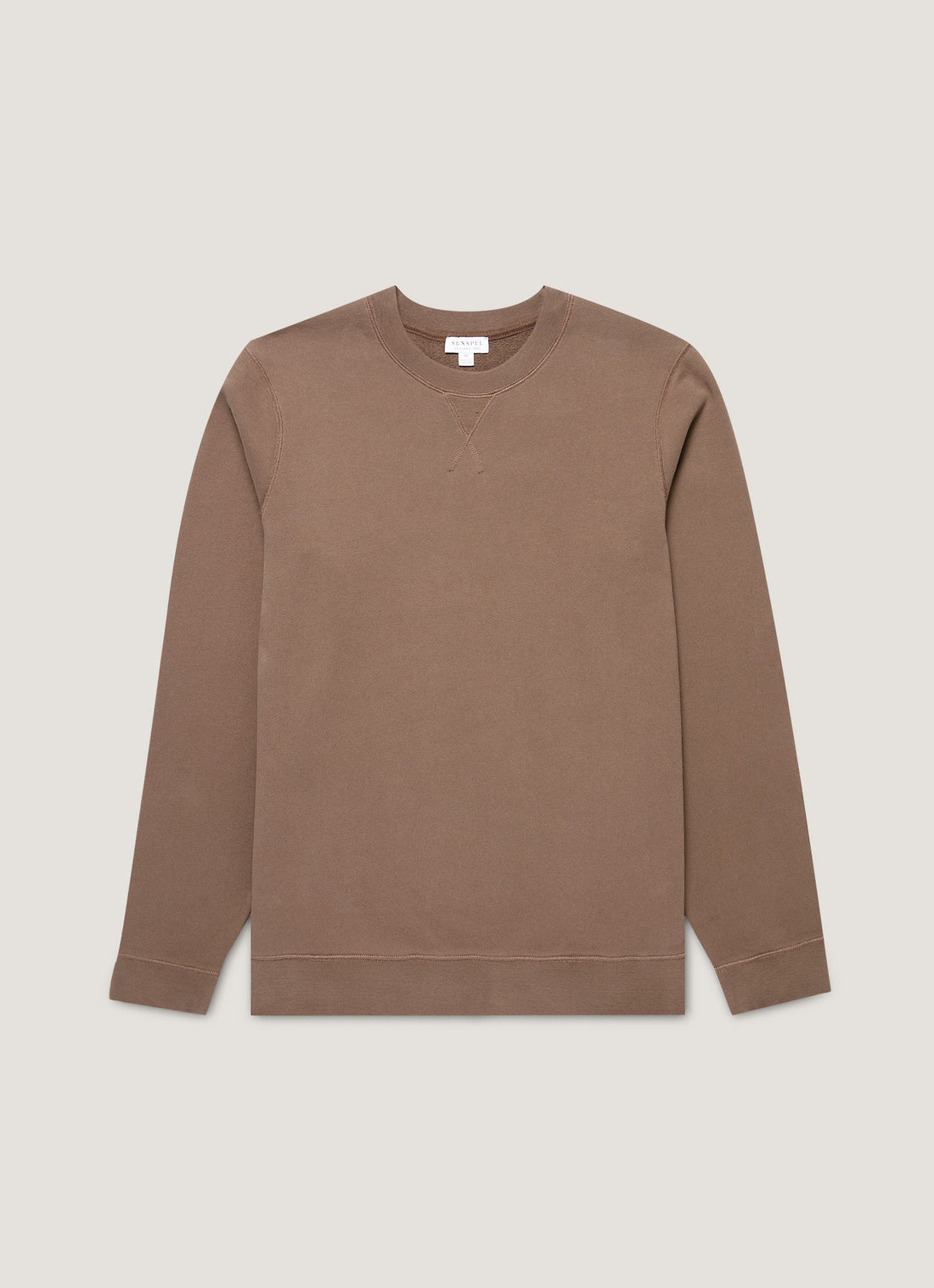 Men's Loopback Sweatshirt in Bark