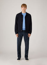 Men's Loopback Sweatshirt in Azure Blue