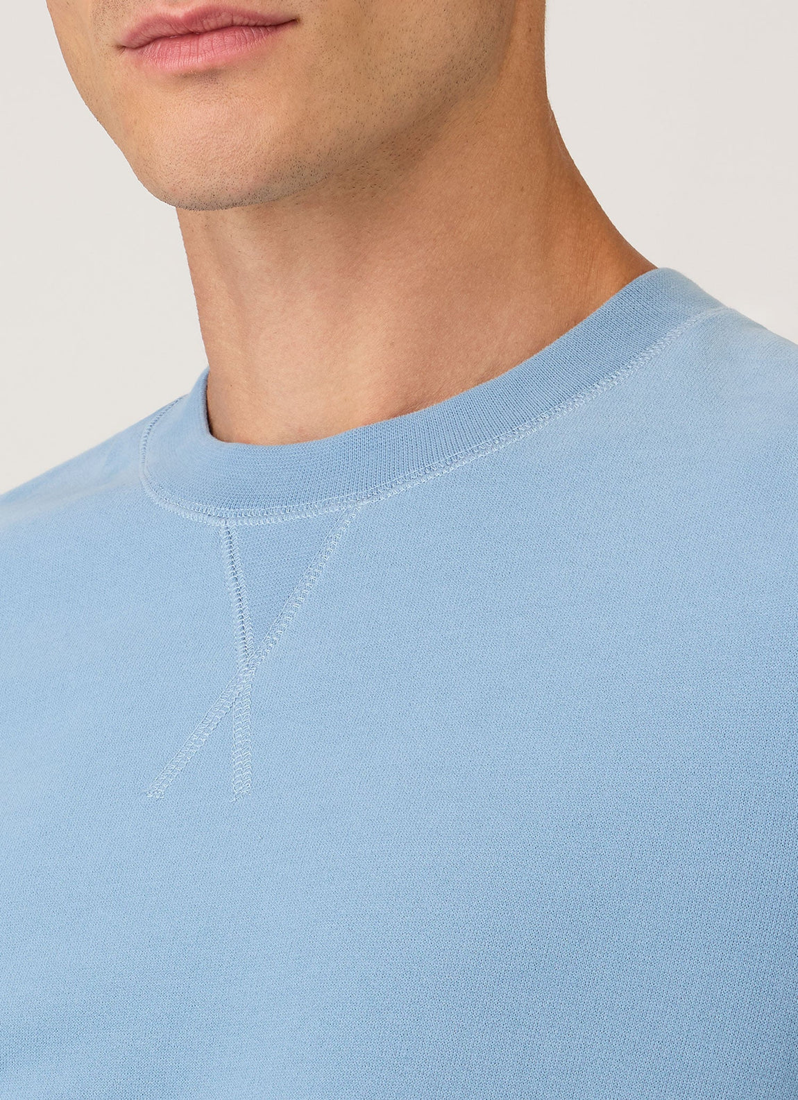 Men's Loopback Sweatshirt in Studio Blue