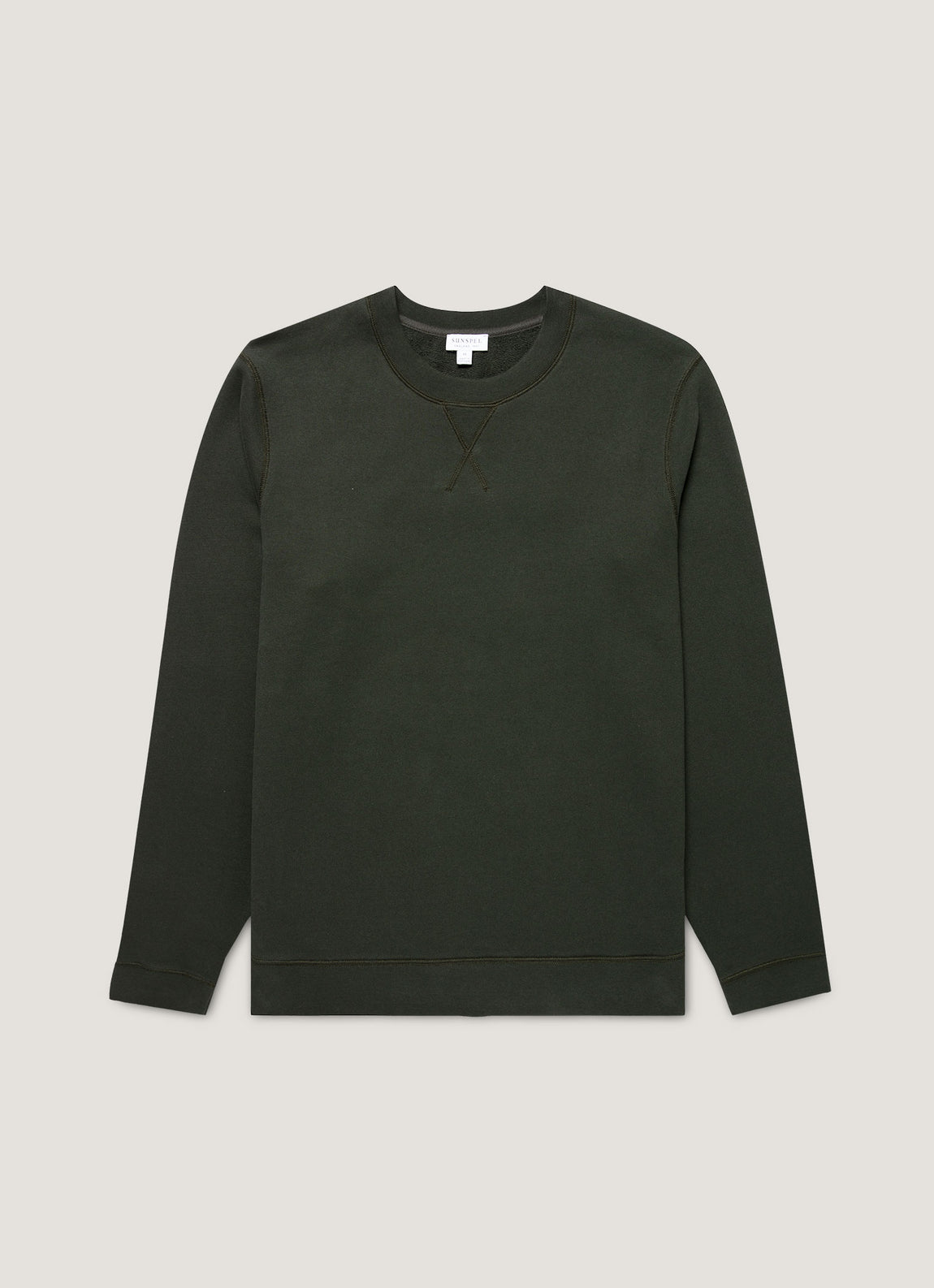 Men's Loopback Sweatshirt in Dark Green