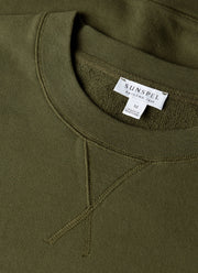 Men's Loopback Sweatshirt in Deep Olive