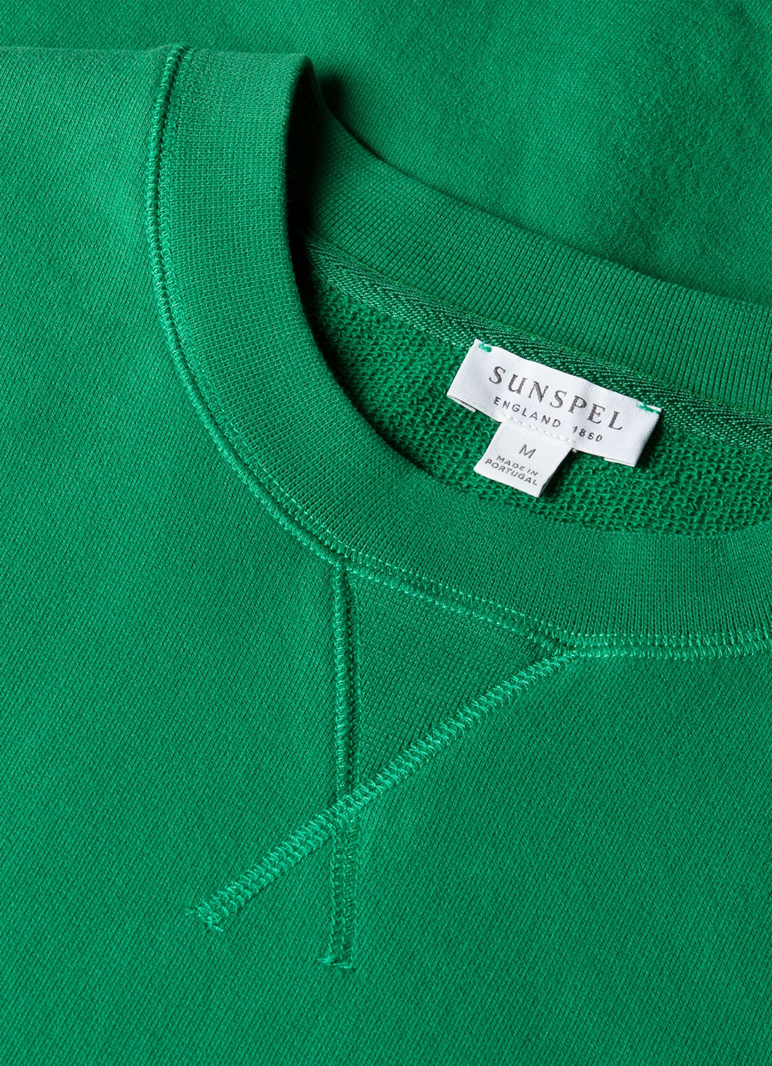Men's Loopback Sweatshirt in Bright Green