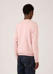 Men's Loopback Sweatshirt in Shell Pink