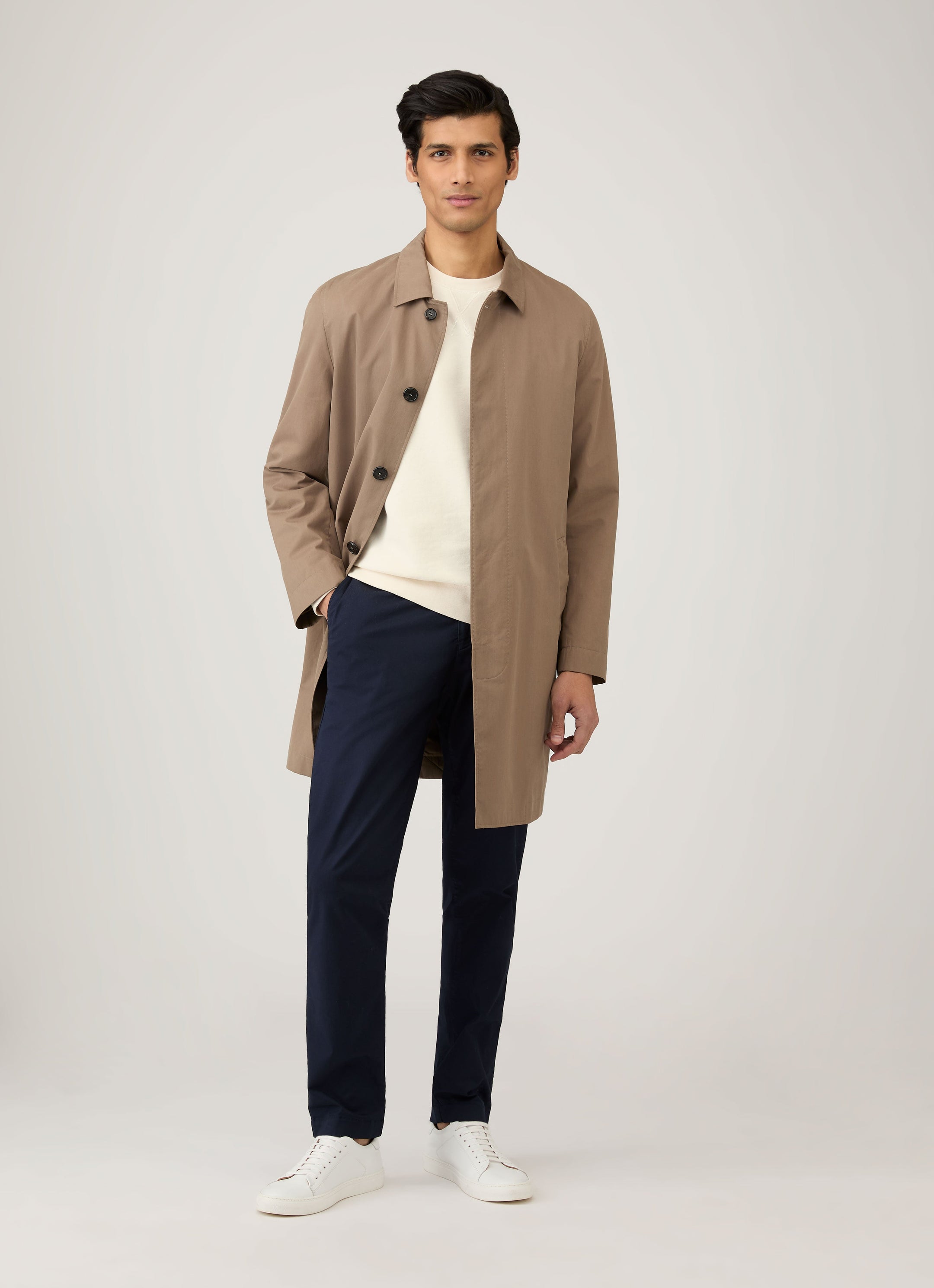 Men's Undyed Loopback Sweatshirt in Undyed