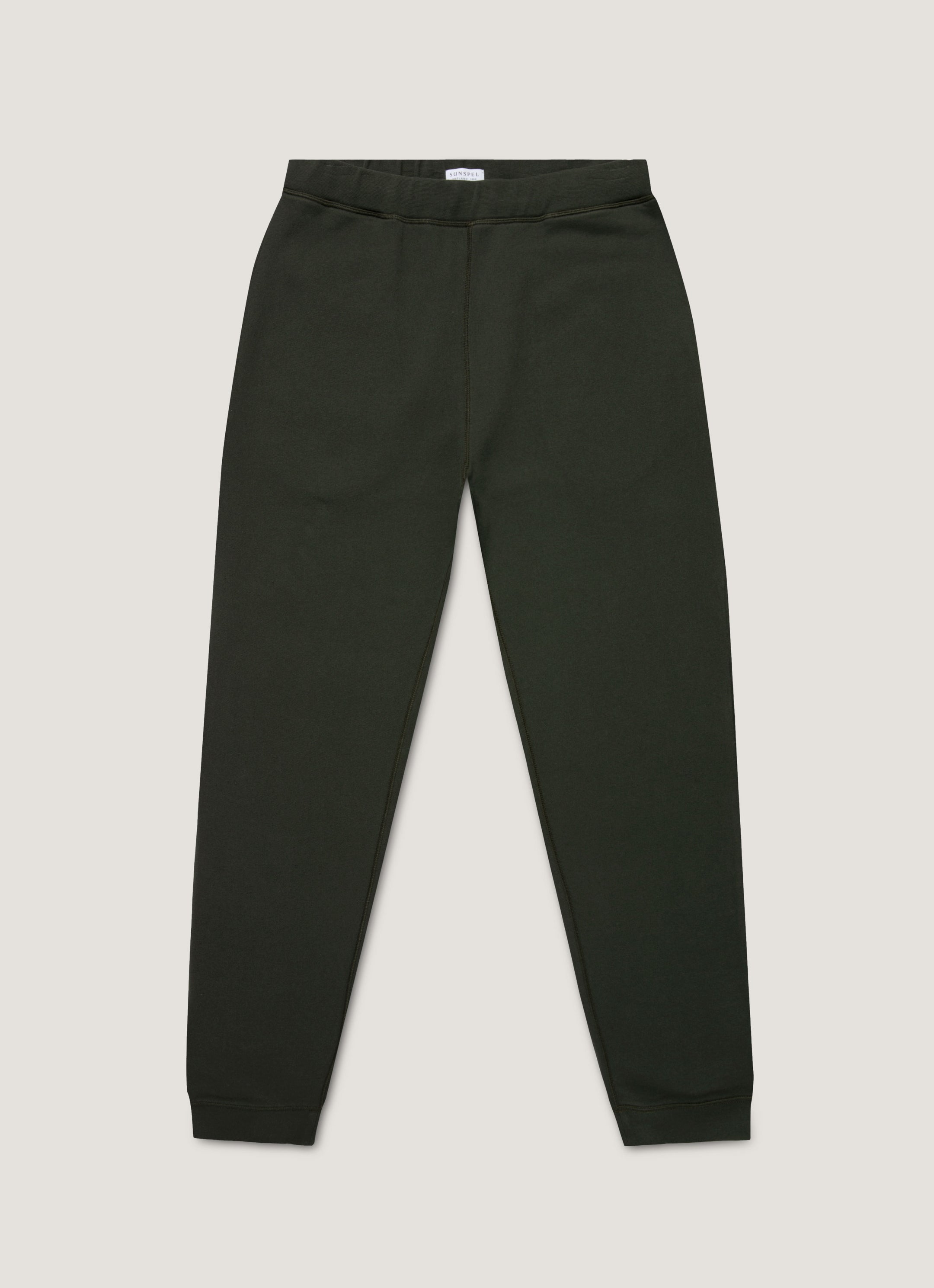 Men's Loopback Sweatpants in Dark Green