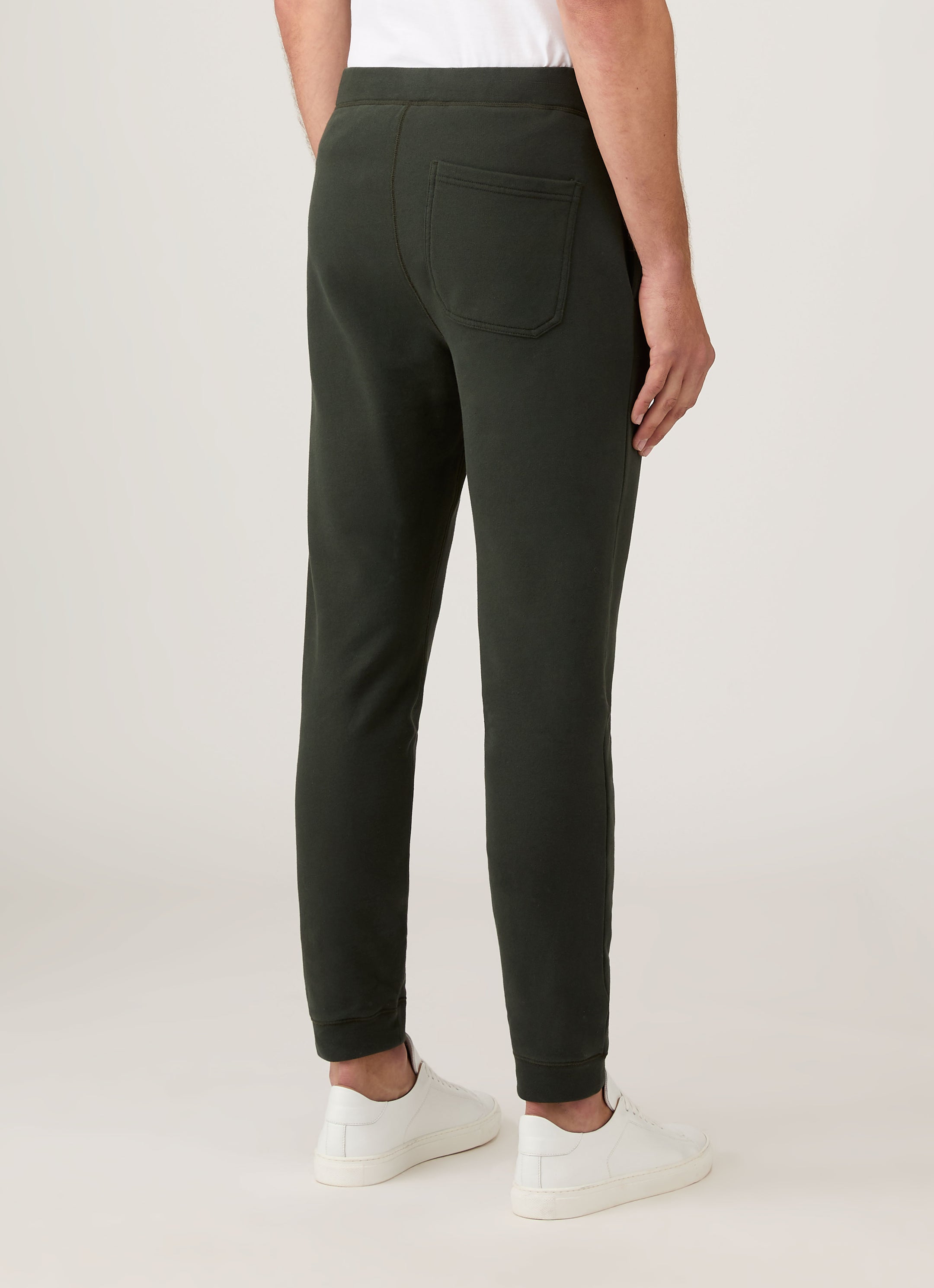 Men's Loopback Sweatpants in Dark Green